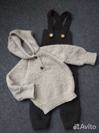 Вязаные детские вещи ручной работы