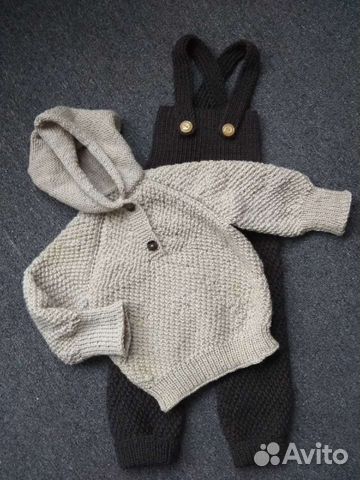 Вязаные детские вещи ручной работы