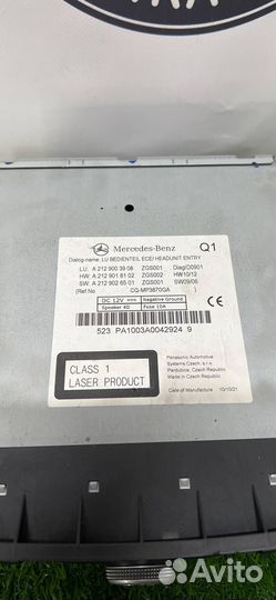 Магнитола Mercedes-Benz E-Класс A2129003908