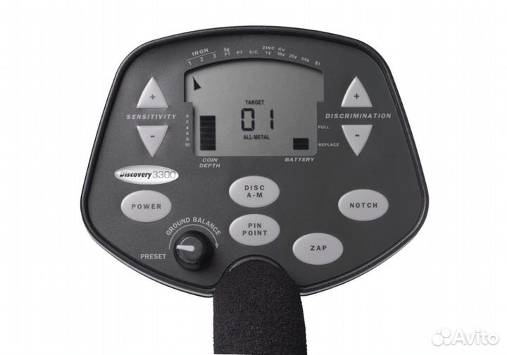 Металлоискатель Bounty Hunter Discovery 3300