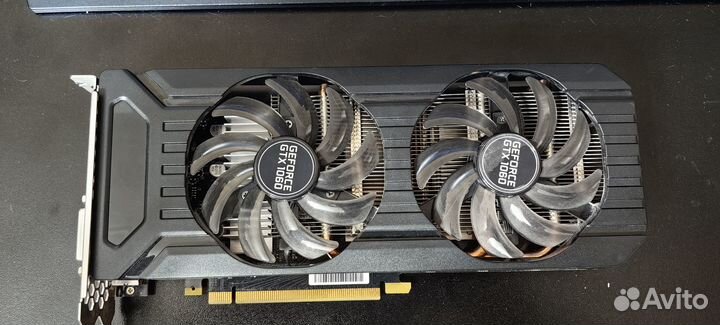 Видеокарта PCI-E Palit GeForce GTX 1060 dual 6G