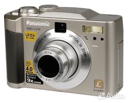 Цифровая фотокамера panasonic DMC-LC43EN неиспр