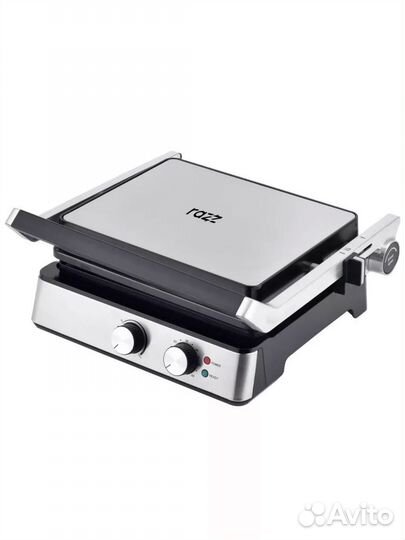 Электрический гриль новый со сменными панелями