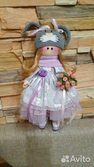 Интерьерная кукла ручной работы