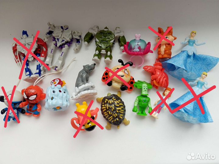 Киндеры обмен