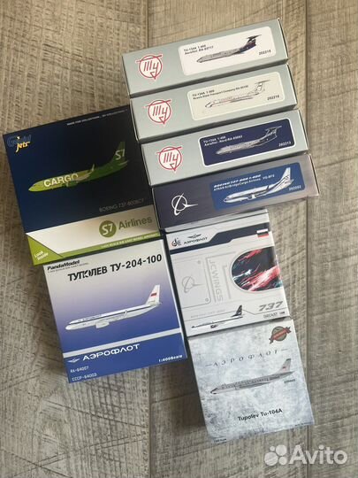 Новые модели самолетов 1:400