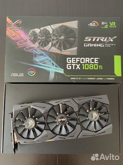 Asus GeForce GTX 1080 Ti Strix Gaming 11Gb