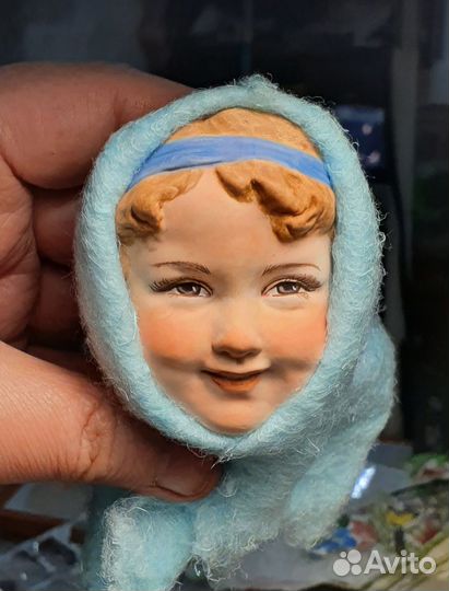 Личики для ватных игрушек