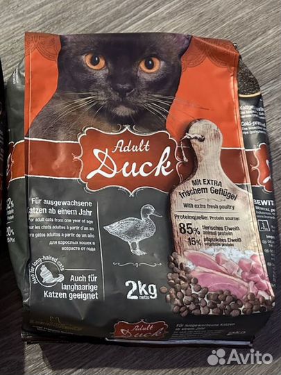 Корм для кошек Leonardo 2кг (2шт)