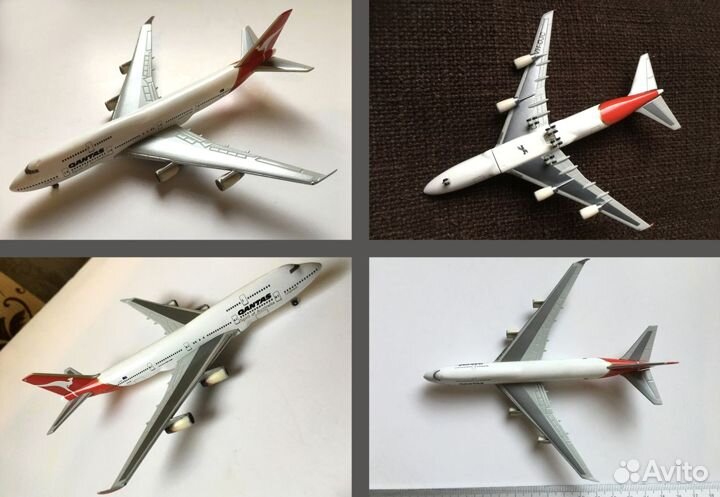 Herpa / Boeing 747-200B / металл / Germany / NEW