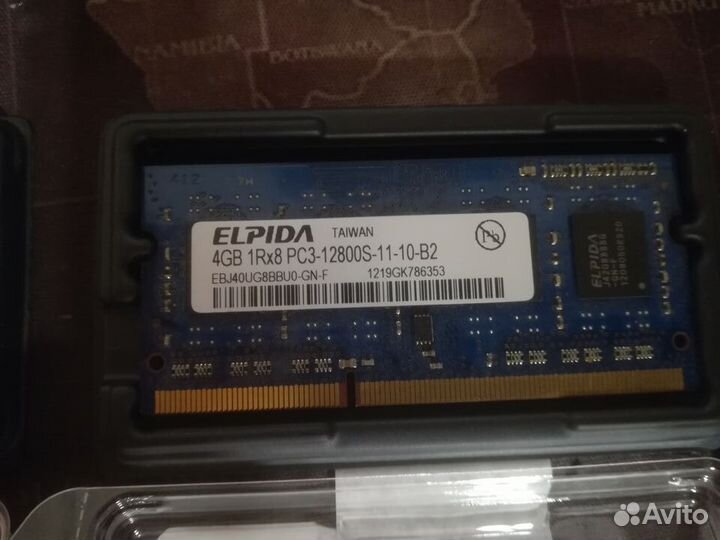 Память для ноутов 4Гб / 8Гб DDR3, DDR3l SoDimm