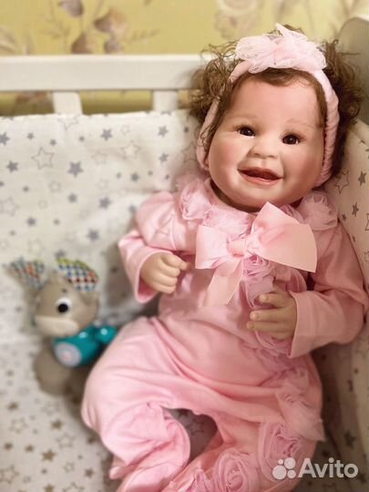 Кукла Реборн новая кудряшка