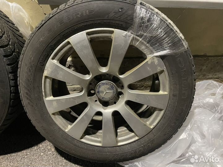 Колеса на mercedes r16 зимние