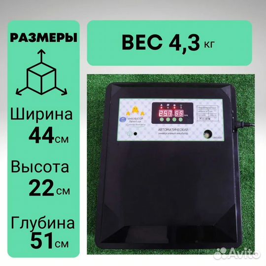 Инкубатор на 64 яйца