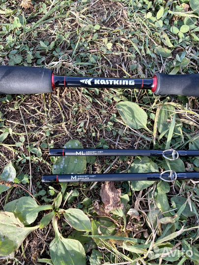 Кастинговый спиннинг с катушкой