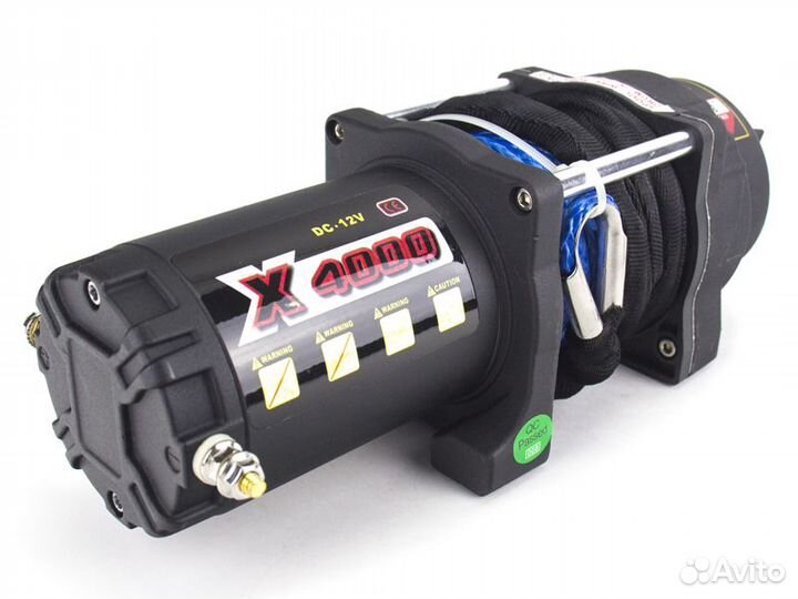 Лебедка Master Winch X4000S с синтетическим тросом