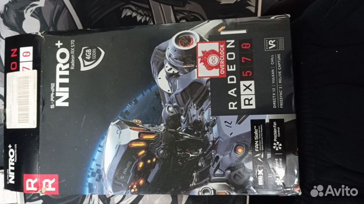 Видеокарта rx 570 4gb