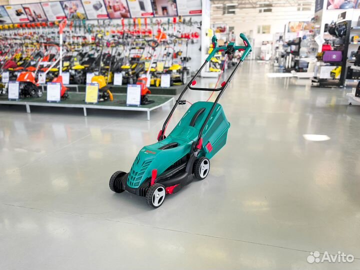 Газонокосилка электрическая Bosch ARM 37, 1400Вт