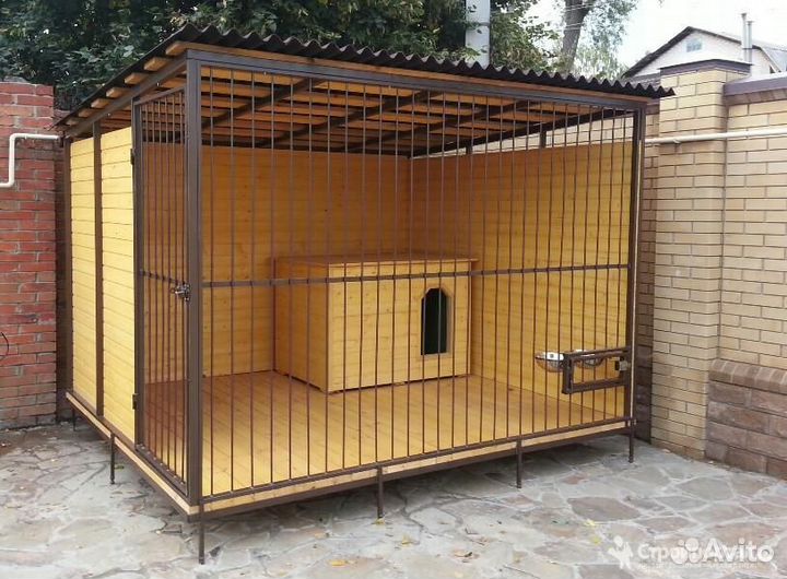 Вольер для собак, Клетка вольер, Будка для собак