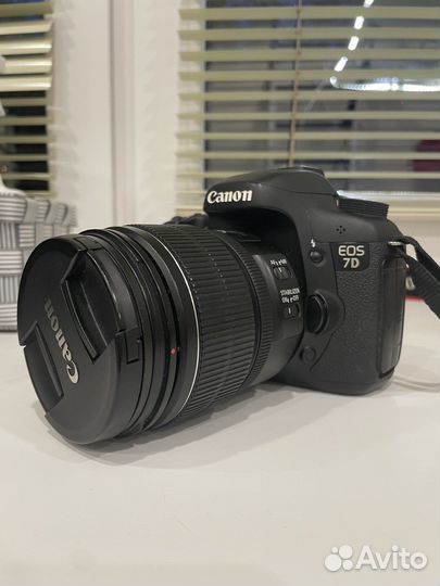 Фотоаппарат Canon 7d + 2 объектива (пробег 10400)