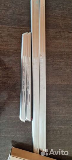 Накладки порогов Mitsubishi Pajero Sport New