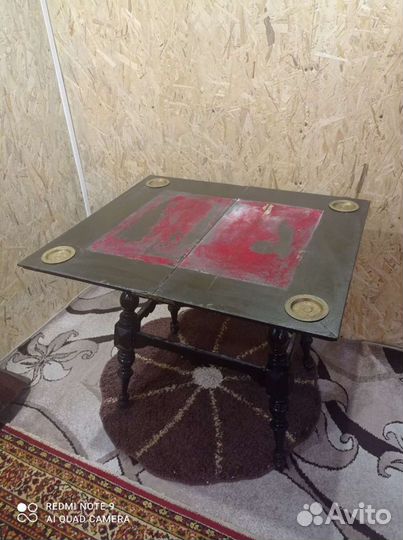 Карточный ломберный стол царских времëн
