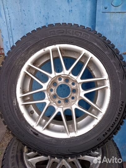 Колеса в сборе toyota R15 зимние 5-114.3,5-100