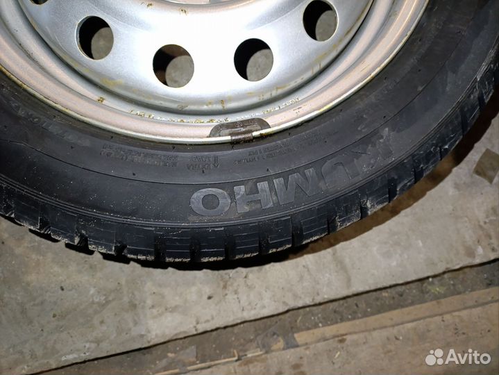 Комплект зимних шин r15 шипы на дисках