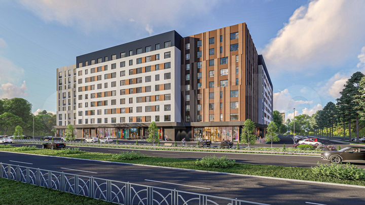 2-к. квартира, 74,2 м², 4/9 эт.