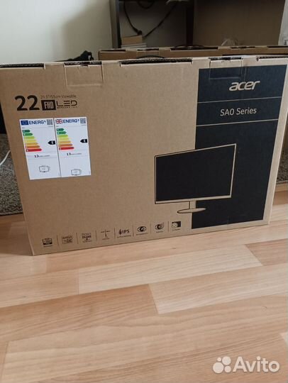 Монитор acer FHD IPS 22