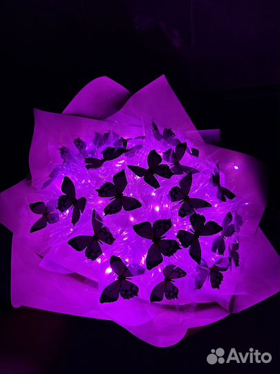 Букет с бабочками