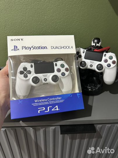 Геймпад DS для Sony PS4 Dualshok Белый