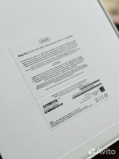 iPad Pro 12.9 Wi-Fi Cellular 256Gb Space Grey