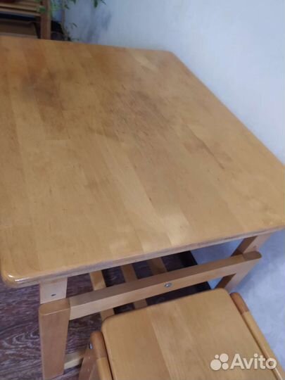 Детский стол и стул растущая парта