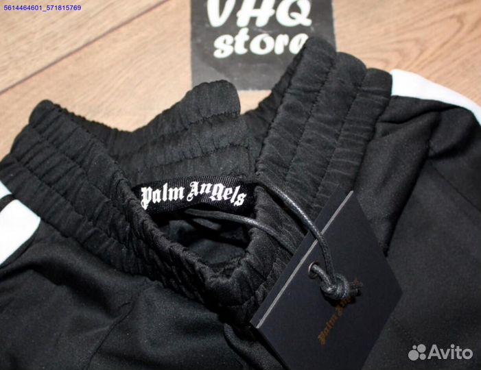 Штаны черные Palm Angels (Арт.58254)
