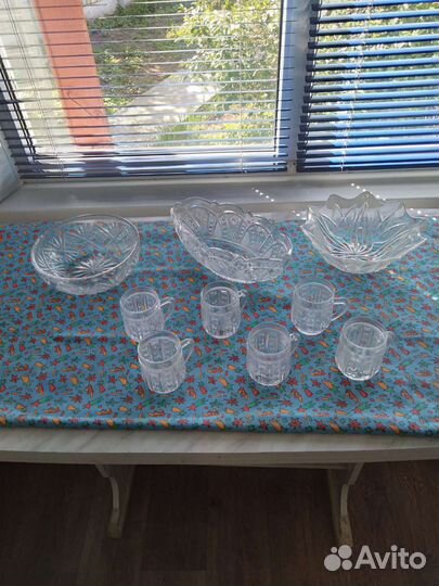 Набор из хрусталя