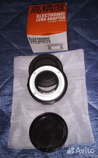 Переходное AF кольцо-адатер для Canon EF-EOS M