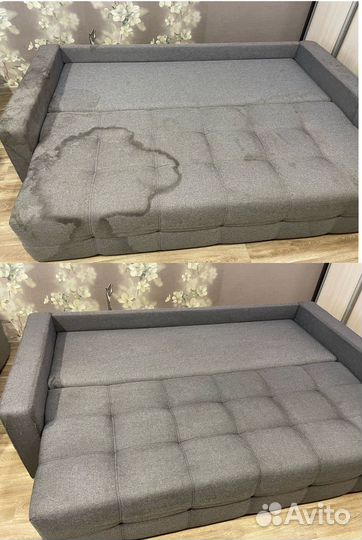 Химчистка мягкой мебели, дивана, сидений авто