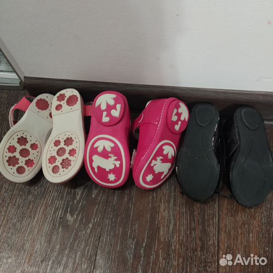 Черные туфли для девочки, 22 размер