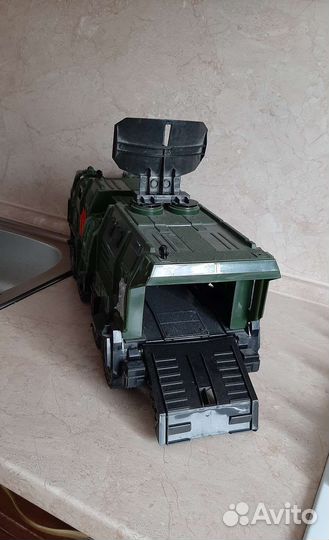 Игрушка машина военный тягач