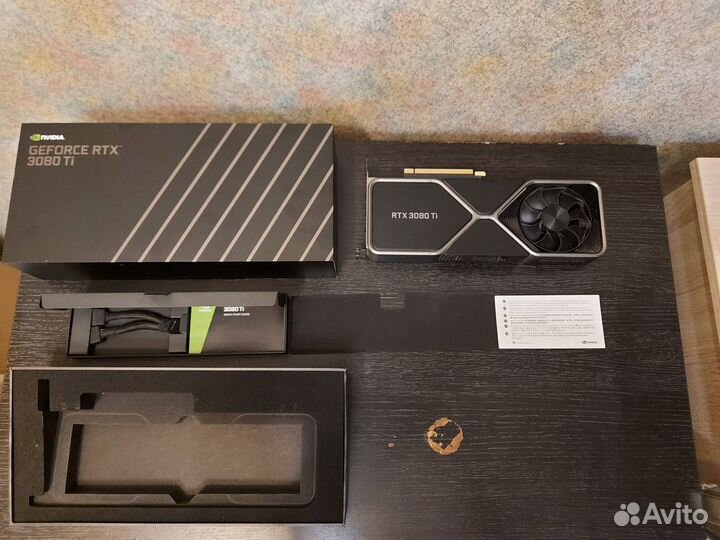 Видеокарта RTX 3080ti Founders edition