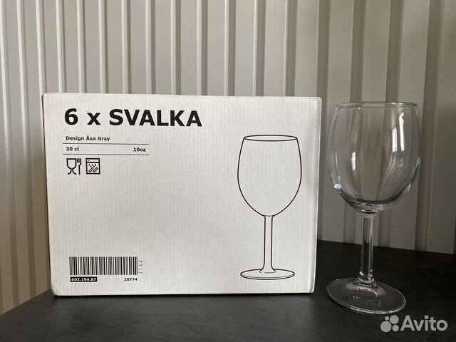 Бокалы для вина IKEA