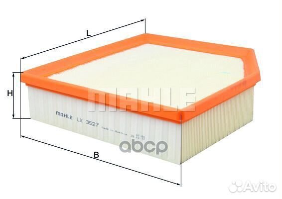 Фильтр возд.lexus GS (L1 ) 450h (GWL10 ) 2012