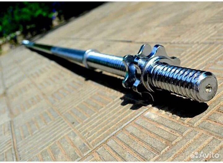 Гриф для штанги прямой 150см d-25мм, новый