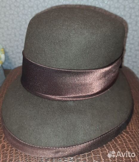 Шляпка женская фетровая