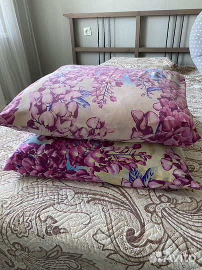 Подушка пуховая новая 60*60