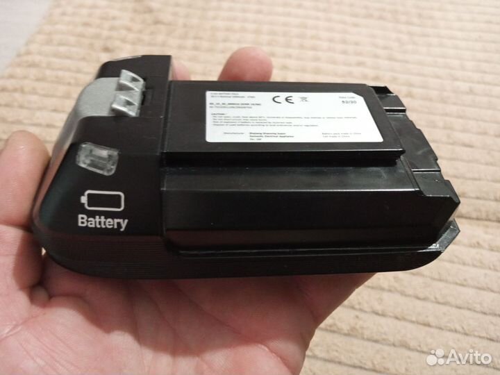 Аккумулятор на tefal х pert 6.60