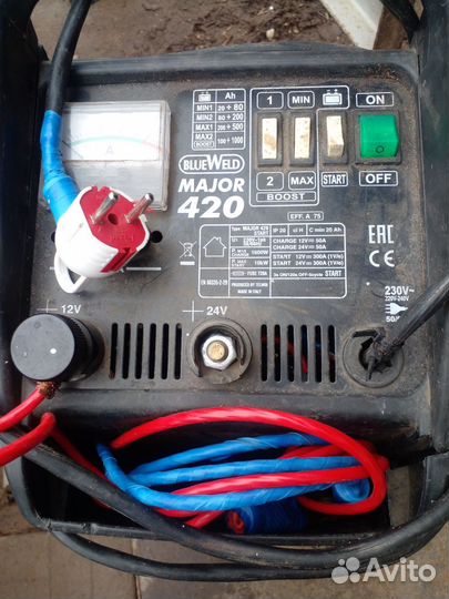 Пускозарядное устройство 12 24 вольт