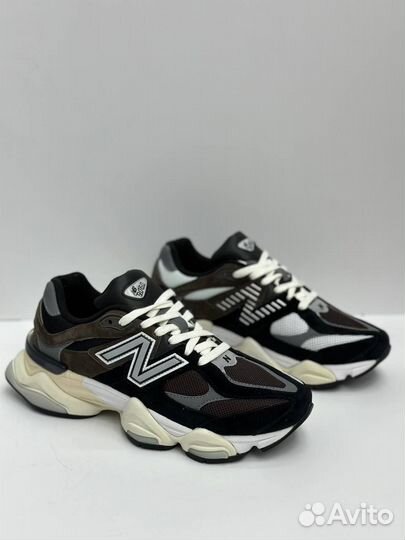 New Balance 9060 Black Brown(Премиум Качество)