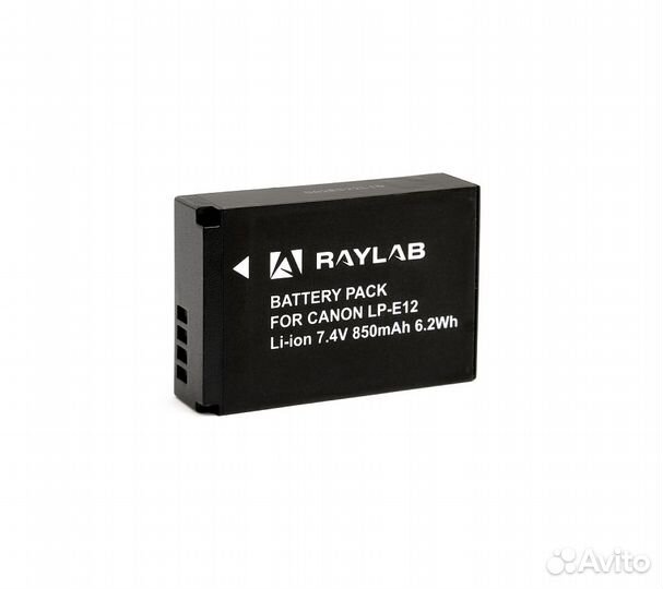 Аккумулятор Raylab RL-LPE12 850мАч (для EOS M, EOS